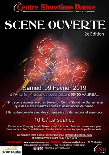 Scène ouverte Centre Showtime Danse Vignette