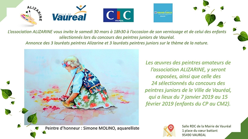 Exposition Alizarine 2019 Vignette